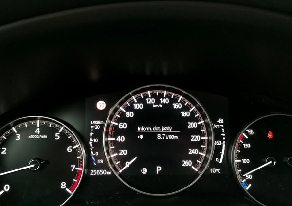 Mazda 3 cena 117900 przebieg: 25650, rok produkcji 2022 z Warszawa małe 277